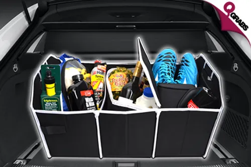 From QR29, Reclaim your Car’s Space with a Collapsible Trunk Organizer! (Up to QR100 Value)